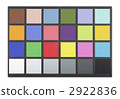 比色圖表 色彩樣品 著了色的 2922836