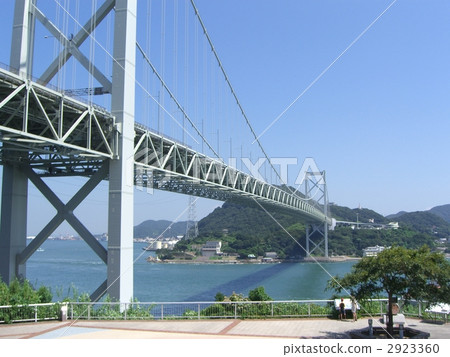 關門海峽 關門海峽大橋 下關港市 2923360