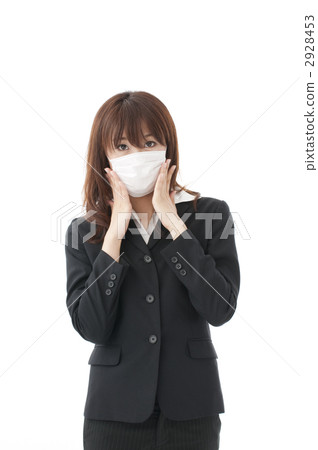 面具婦女 2928453
