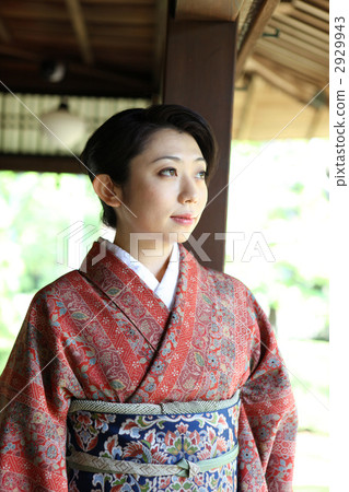 Japanese clothes female old folk house Japanese clothes female old folk house 2929943