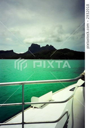 從船上看到的奧特馬努山（波拉波拉島） 2932018