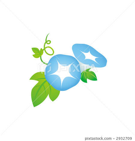 淺蘭的牽牛花的例證 淺蘭的牽牛花的例證 2932709