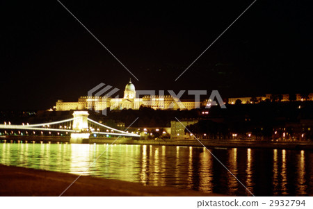 Hungary Night view of Budapest 2932794