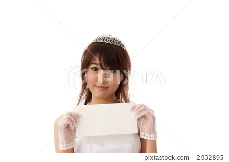 A bride with a letter A bride with a letter 2932895