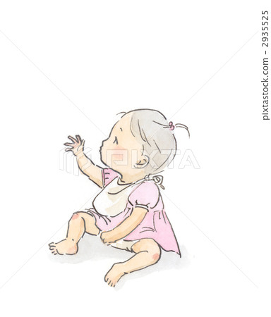 Reaching for a baby Reaching for a baby 2935525