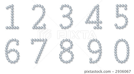 數字動畫 數字 數碼成像圖片 2936067