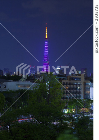 Tokyo Tower Light Up (from Roppongi) Tokyo Tower Light Up (from Roppongi) 2938738