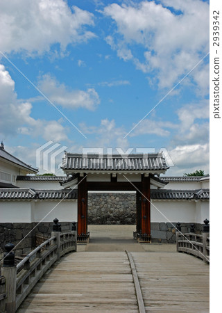 走在山形市·山形城Ninomaru Higashi Ota門 2939342