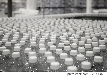 plastic bottle, filling, industry 2941363