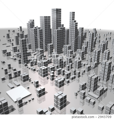 Urban landscape image CG - Stock Illustration [2943709] - PIXTA