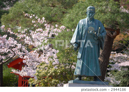 toshizo hijikata, statue, bronze statue 2944186