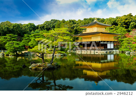 rokuon-ji, the golden pavillion, Kinkakuji Temple 2946212