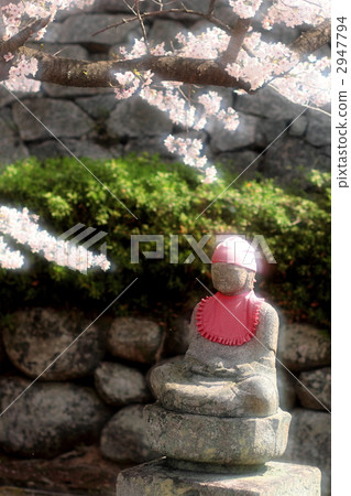 buddha statue, ksitigarbha, petal 2947794
