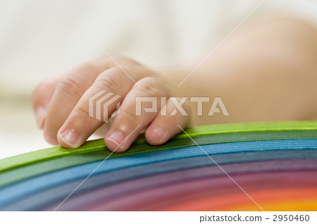 Rainbow and hand 2950460