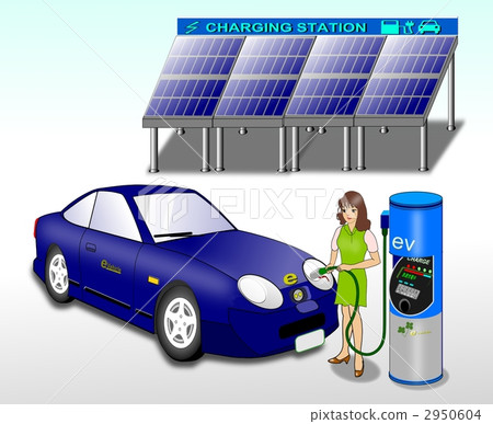 ev Electric cars and charging stations 2950604