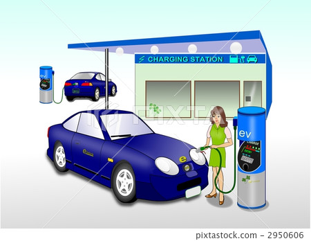 ev Electric cars and charging stations 2950606