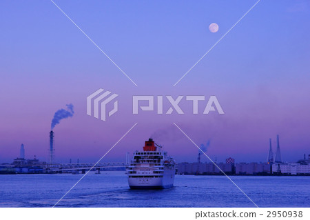 passenger boat, kanagawa, kanagawa prefecture 2950938