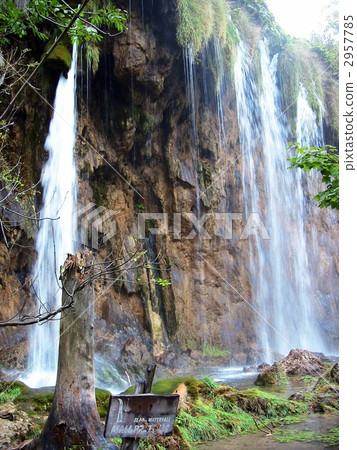 秋天的克羅地亞世界遺產Plitvice湖國家公園 2957785
