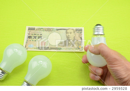 白熾燈的省電圖像 白熾燈的省電圖像 2959328