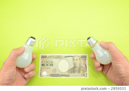 Power saving image of incandescent lamp Power saving image of incandescent lamp 2959331