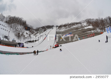 Okurayama jumping stand in winter Okurayama jumping stand in winter 2959377