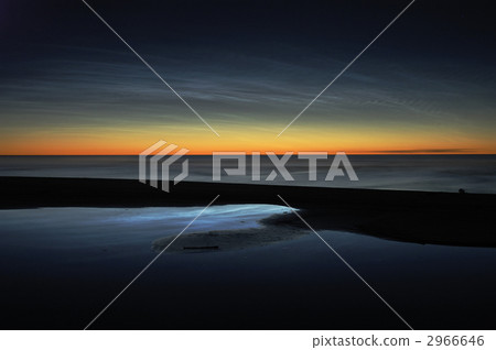 北方天空經過北緯61度午夜 2966646