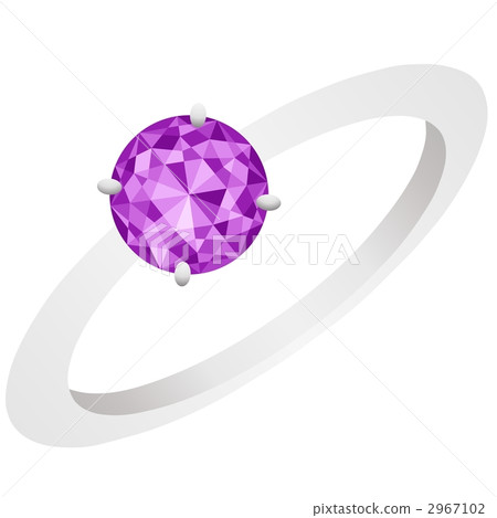 Amethyst Round Ring Amethyst Round Ring 2967102