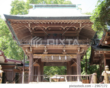 滋賀海神社的塔 2967172