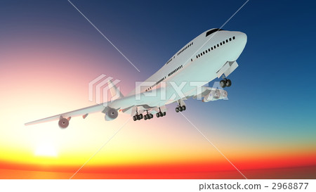 3DCG Airplane 2968877