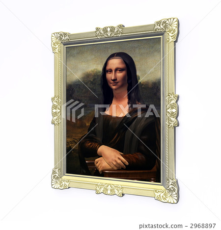 3DCG Mona Lisa 3DCG Mona Lisa 2968897