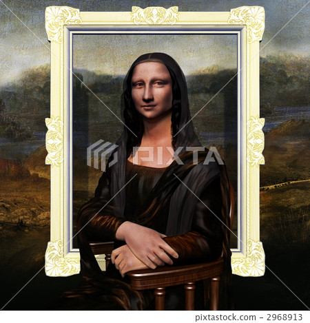 3DCG Mona Lisa 2968913