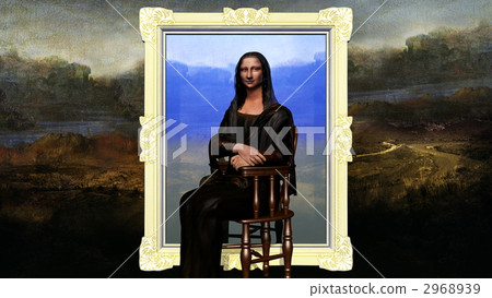 3DCG Mona Lisa 2968939