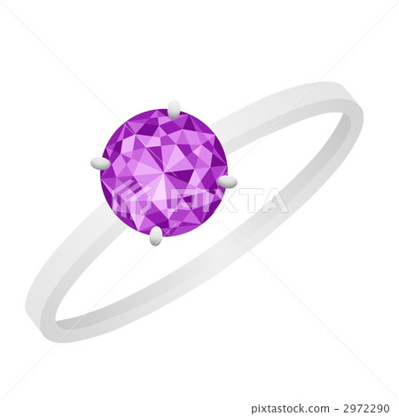 Amethyst flat ring Amethyst flat ring 2972290