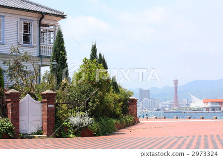 former residences of early foreign settlers, hyogo, kobe port 2973324