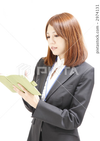 memo, note, female business person 2974131