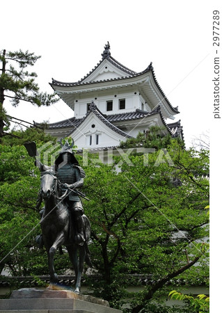 大垣城和戶田鐵神像先生 2977289