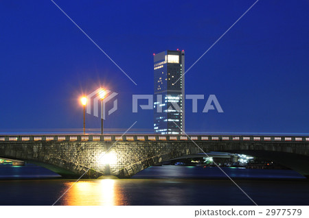 Toki Messe and Tanbaibashi Night view 2977579