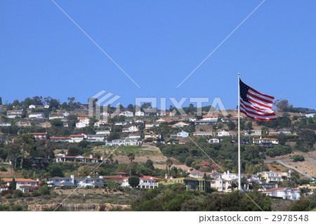 affluent neighborhood, los angeles, residential area 2978548