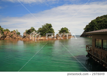 Water floor which is said to be a jewel of the Nankai. Takegashima Water floor which is said to be a jewel of the Nankai. Takegashima 2978849
