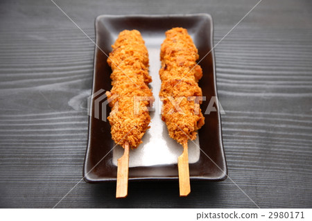 炒豬肉和那迦的串 2980171