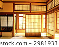 japanese-style room, paper sliding door, dwelling 2981933