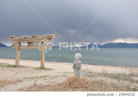 在直島的鳥居 在直島的鳥居 2984010