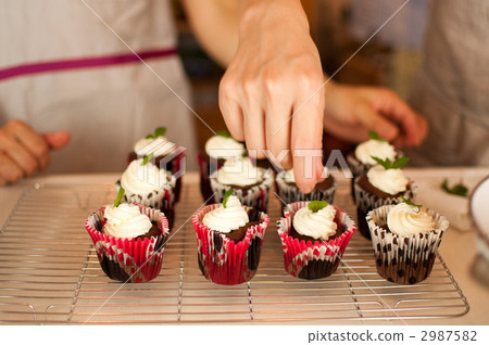 chocolate cakes, cup cake, cup cakes 2987582