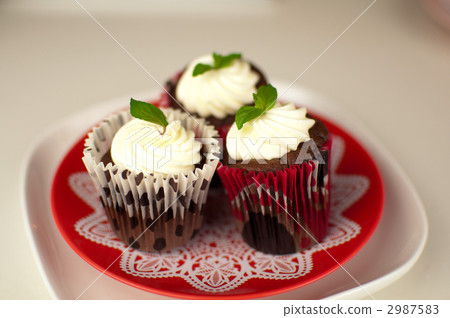 baked good, cup cake, cup cakes 2987583
