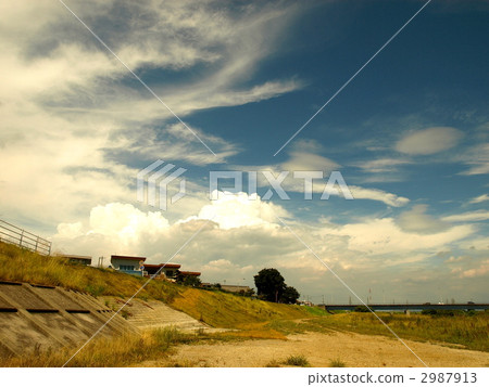矢作川 風景 雲彩 2987913