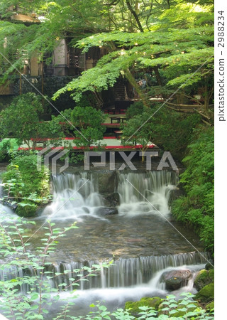 Riverbed of Kibune river 2988234