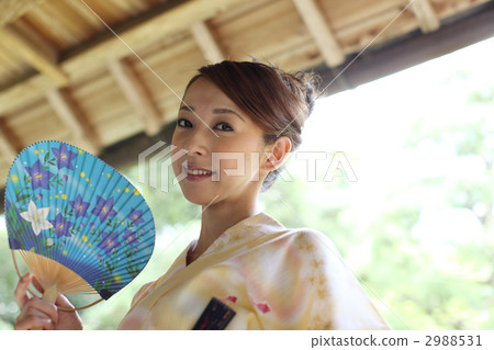 A woman in a yukata 2988531