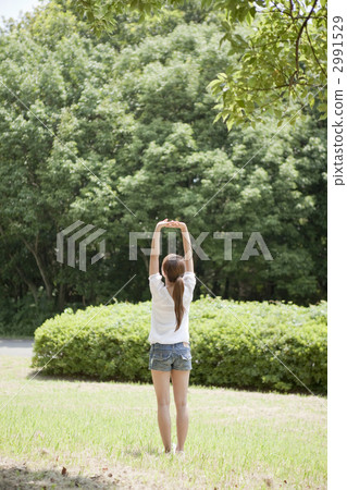 stretching, female, females 2991529