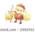 Santa Claus and reindeer 2992932