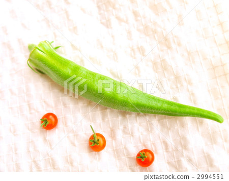 秋葵 小西紅柿 迷你蕃茄 2994551